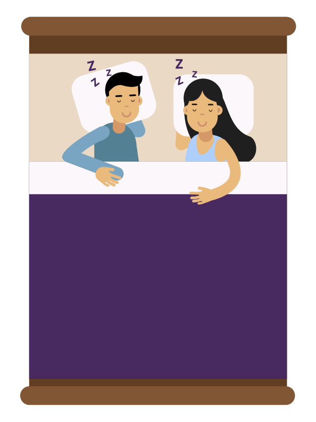 en pareja