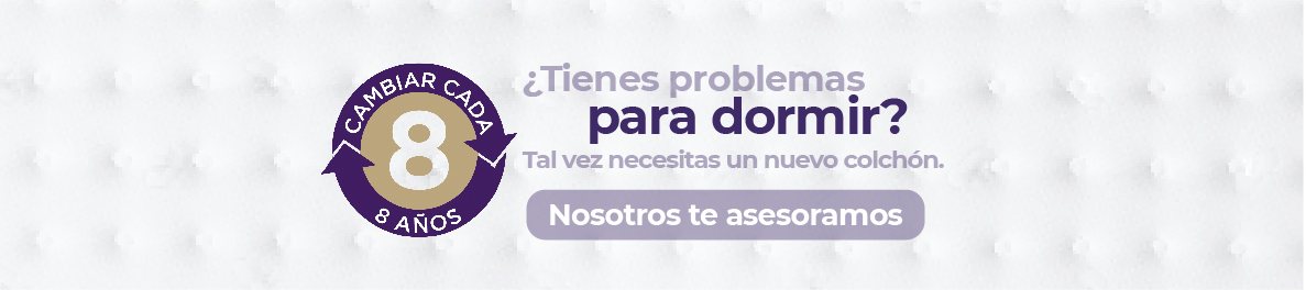¿Tienes problemas para dormir? tal vez necesitas un nuevo colchón.