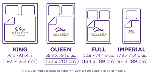 Almohada 2 pack Standard - Sleep Gallery GT